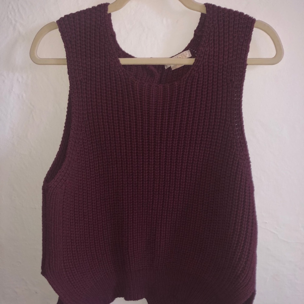 Sweater Tank